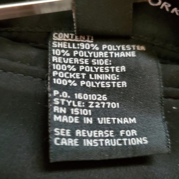 REVERSIBLE Black and Faux Fur Leopard Print Mid-Length Hooded Coat Jacket Size S - Picture 12 of 12